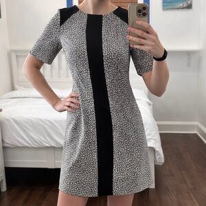 River Island Chic and modern black & white patterned dress